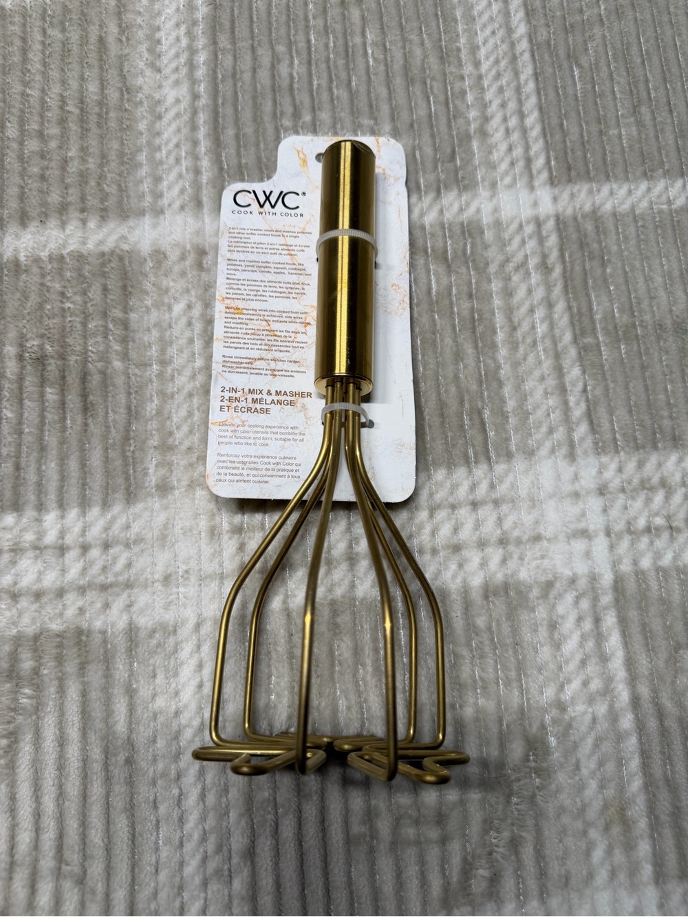 CWC Gold 2-in-1 Mix & Masher